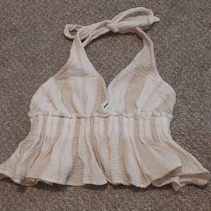 Ocean Drive Halter Crop Top